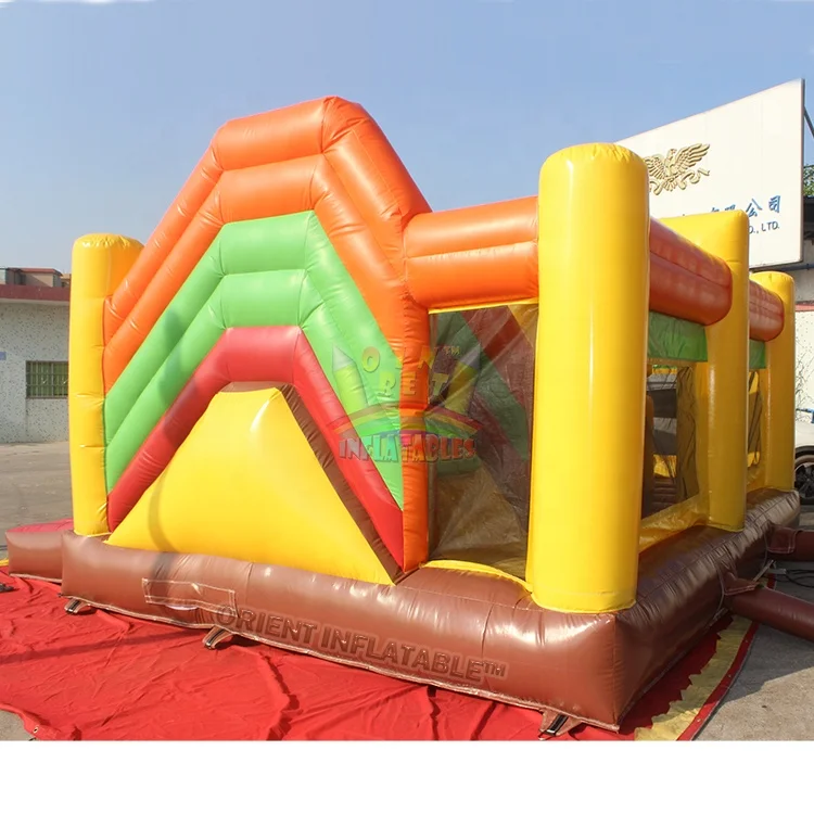 Orient Inflatables lion multi play combo inflatable bouncing slide party lion inflatable jumping