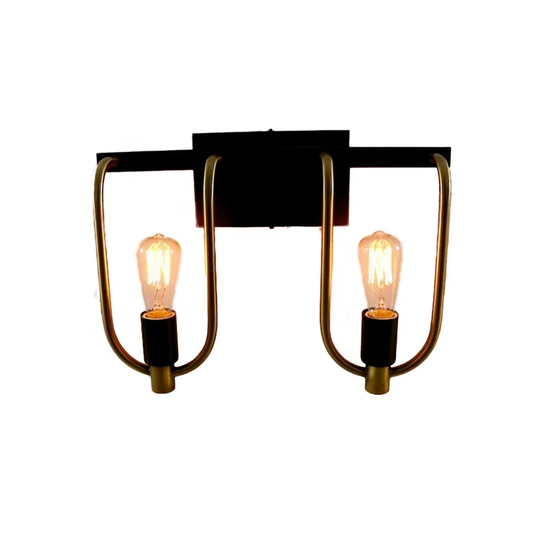 Black Golden home decorative lighting wall light for hotel bedroom wall lamp indoor modern E26