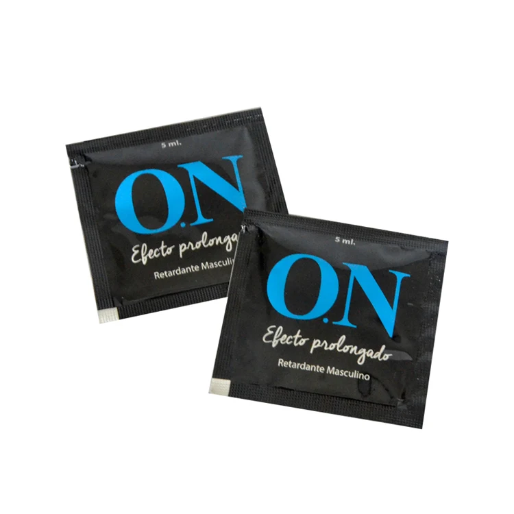 5ml Sachet Custom Private Logo Warm Ice Feeling Wet Vaginal Water Based Lubricant Sexual Lubes Lubrication Sexual Gel