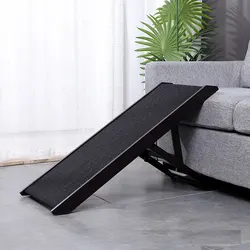 PawRamp Lite & Full - Adjustable Pet Ramp for Dogs and Cats - Folding Ramp for Pets with Paw Traction Mat