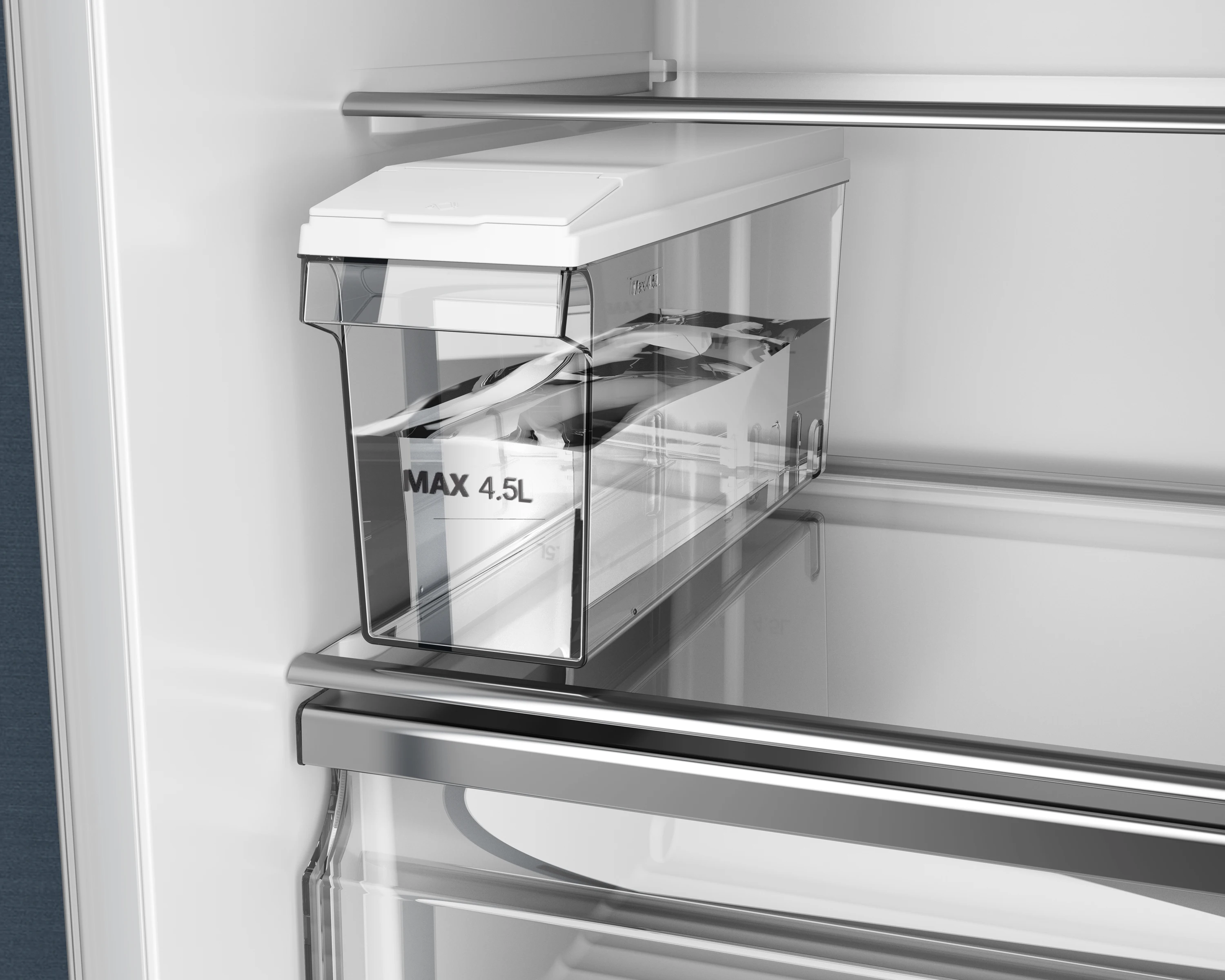 US family appliance side by side door refrigerator with ice maker water dispenser