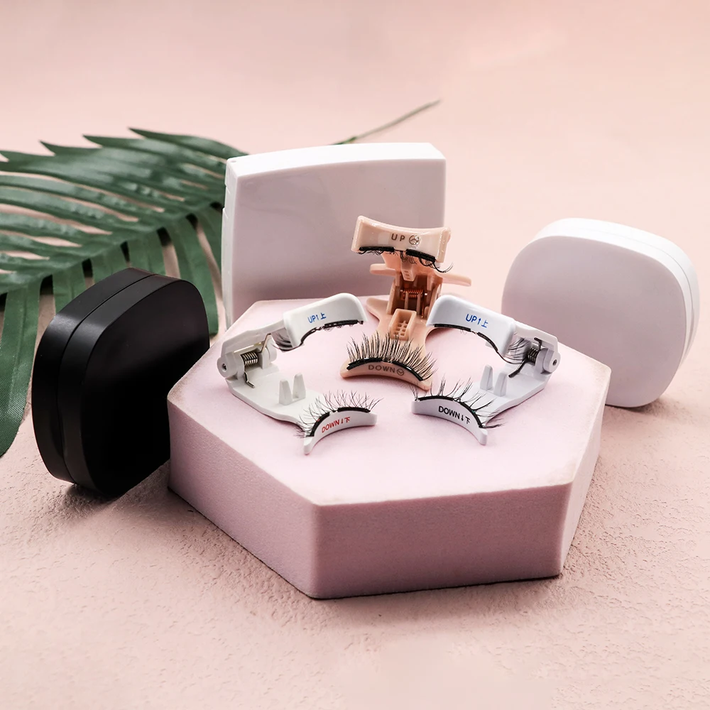 Wholesale New Arrival Cruelty Free Clip OEM Natural Long Full Strip Eyelashes Soft Magnetic Tweezers Soft Magnet Strip Supplier