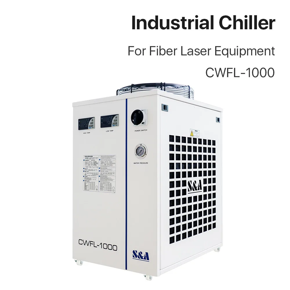 S&A CWFL-1000 Water Chiller 1000W CWFL-1500 1500W Fiber Laser Chiller for Fiber laser cutting machine