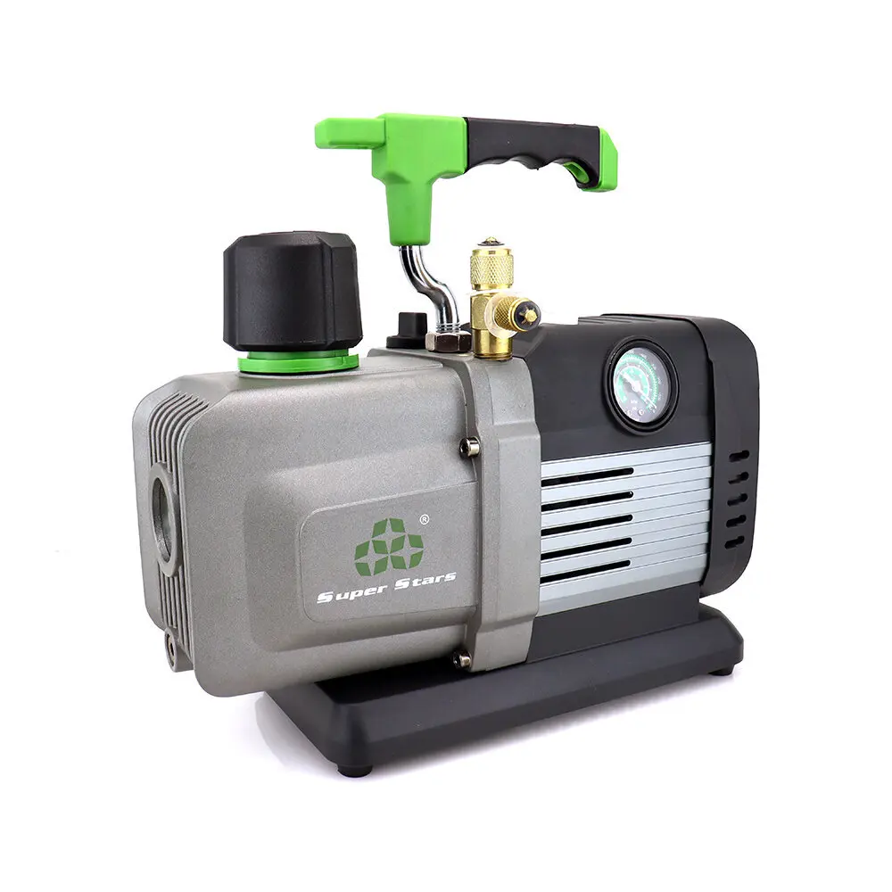 ST-4BM супер звезда Интеллектуальный двойной вакуумный насос 4.5CFM 50 Гц 60 встроенный электромагнитный безопасный взрывозащищенный без блесток