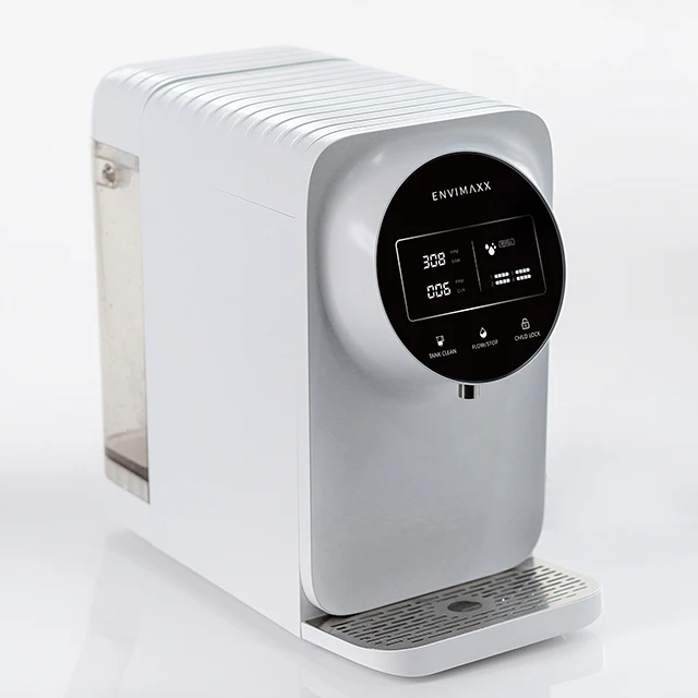 7 Stages Desktop Purifier/Movable container Ro Water Treatment Ro Water Purifier Filter With TDS Display