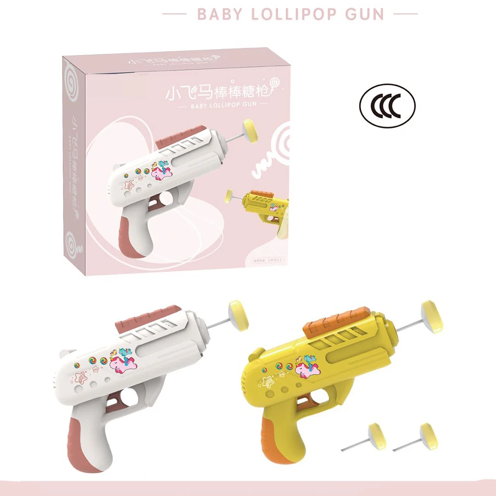 Best Selling Factory Wholesale Sweets Toy Candy For Kids Funny Plastic Dinosaur Shape Gun With Lollipop