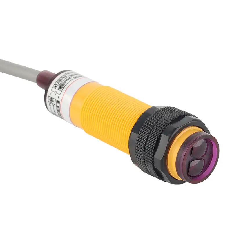 E3F-DS30C4 Npn detect light Intrusion Detection Laser Displacement Sensor