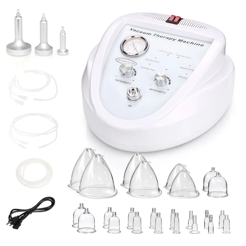 Hot sale New Vacuum Therapy electric breast massage enlarge Lymph Drainage Breast Care Lifting Machine Beauty Device