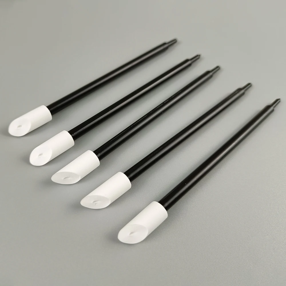 Popular Polyester Spun Fiber Dacron Tip Swab Industrial Disposable Lint Free Cleanroom Polyester Head Swab