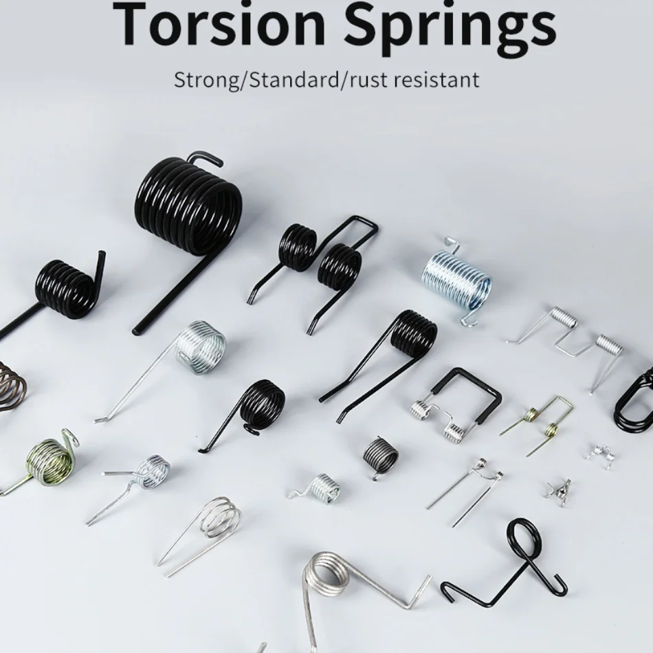 Mass custom electrical switch stainless steel press torsion spring Glasses stand torsion spring lasting without deformation