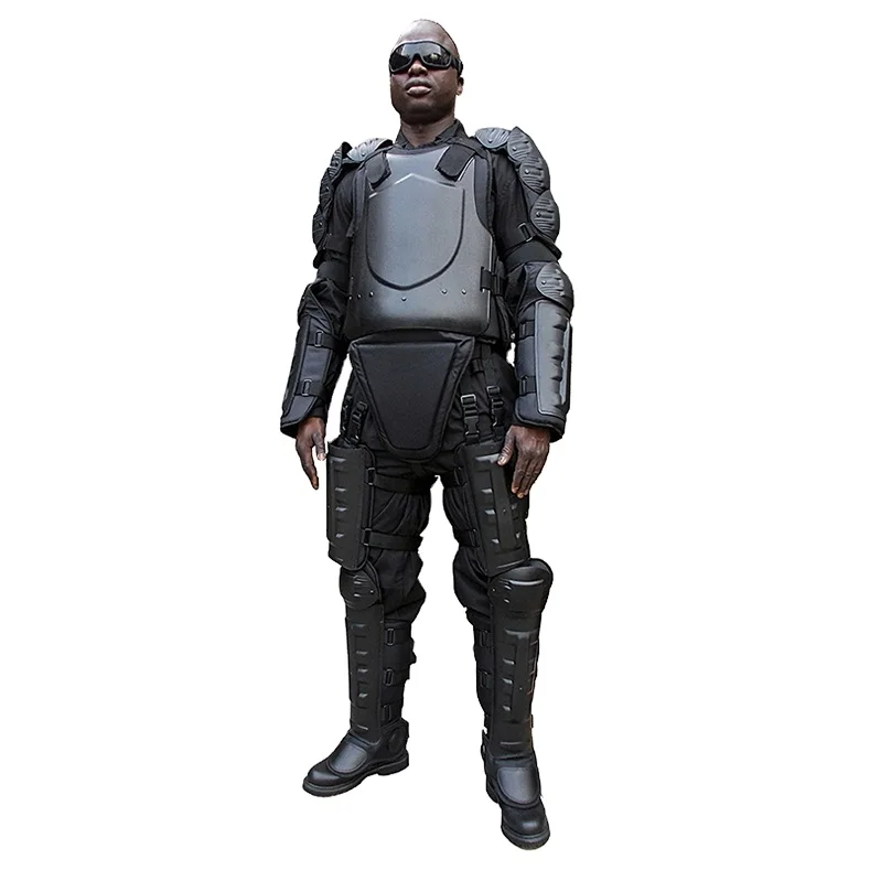 Full Body Armor Riot Gear Anti Riot Suit With Helmet