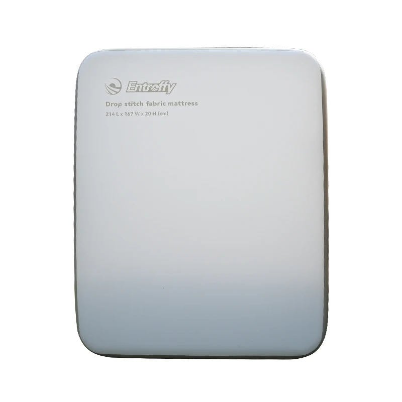 Modern Design Outdoor Transparent or Brown PVC Dropstitch Material Air Type Inflatable Mattress