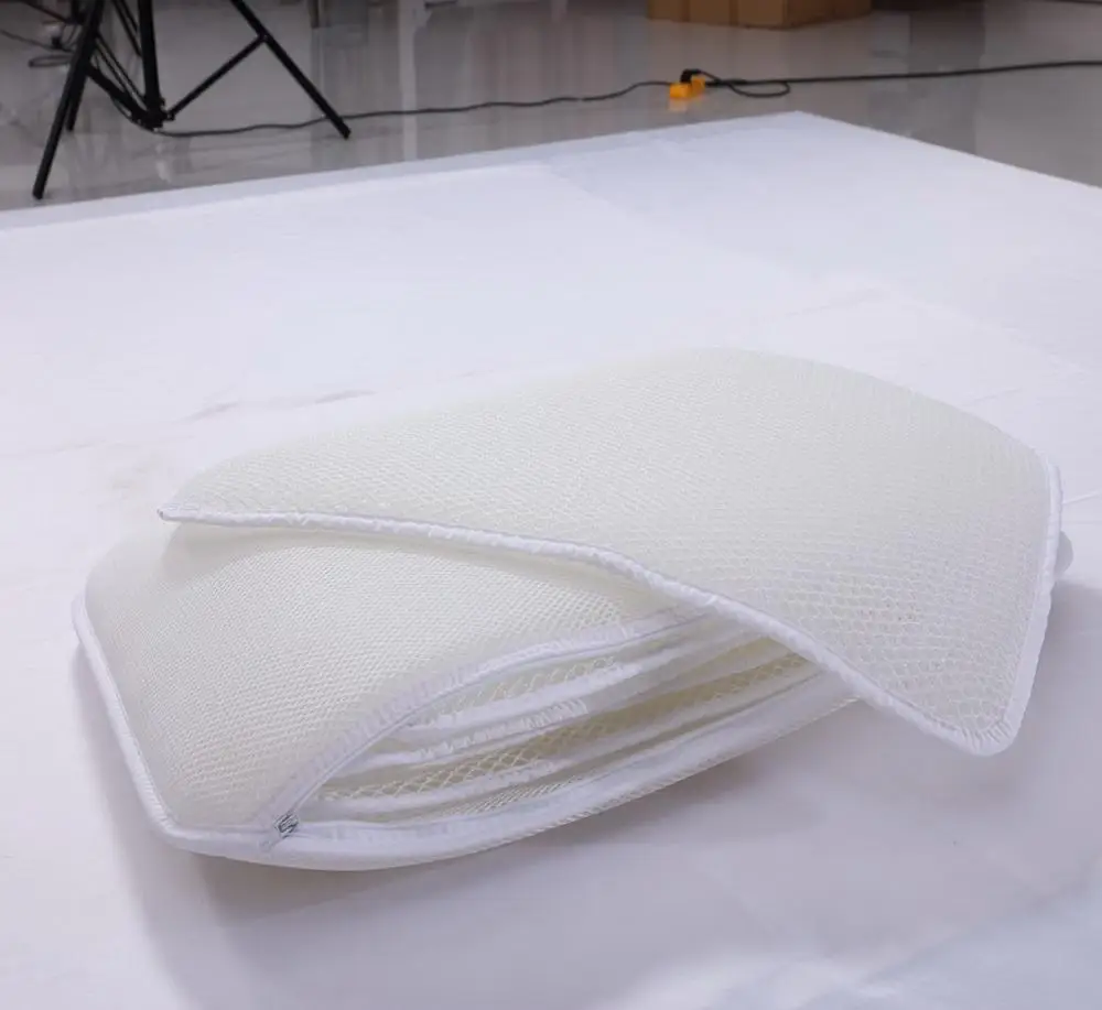 SGS OEM 100 полиэстер пространство ткань анти-задохнуться охлаждения 3D стандартный регулируемая подушка из Китая Anran