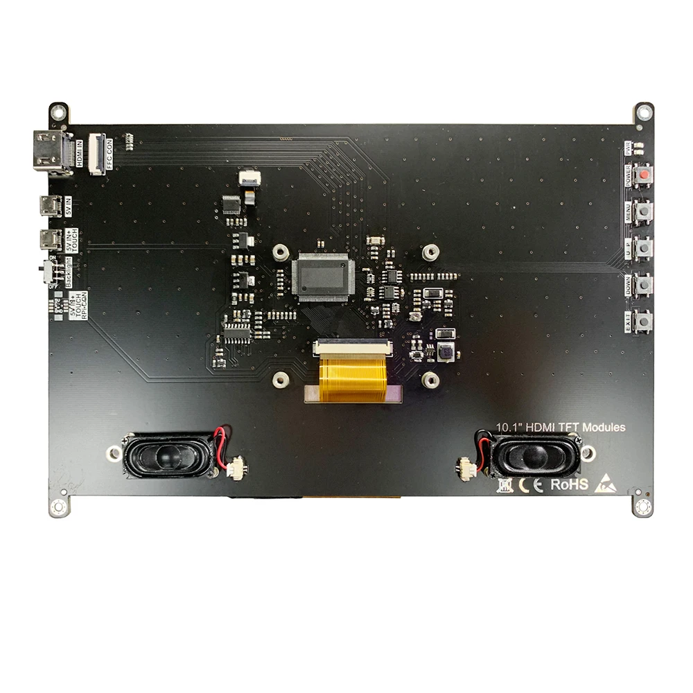 5 7 Inch Display For Raspberry Pi With Case Speaker, HD-MI 10 Inch Raspberry Pi Touch Monitor, 10.1 Inch Touch Screen Module