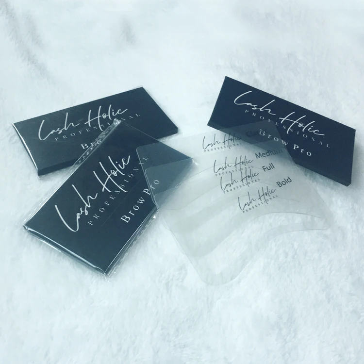 Cosmetics Accessories 4 Styles Eyebrow Shaping Stencils Brow stencils