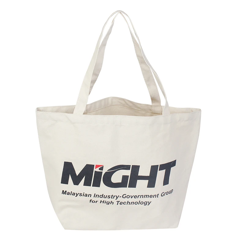 Shopping Leather Handle Logo Trade Show Bags Organic Plain Small Pink Cotton Bag Zip Tote Black Camouflage