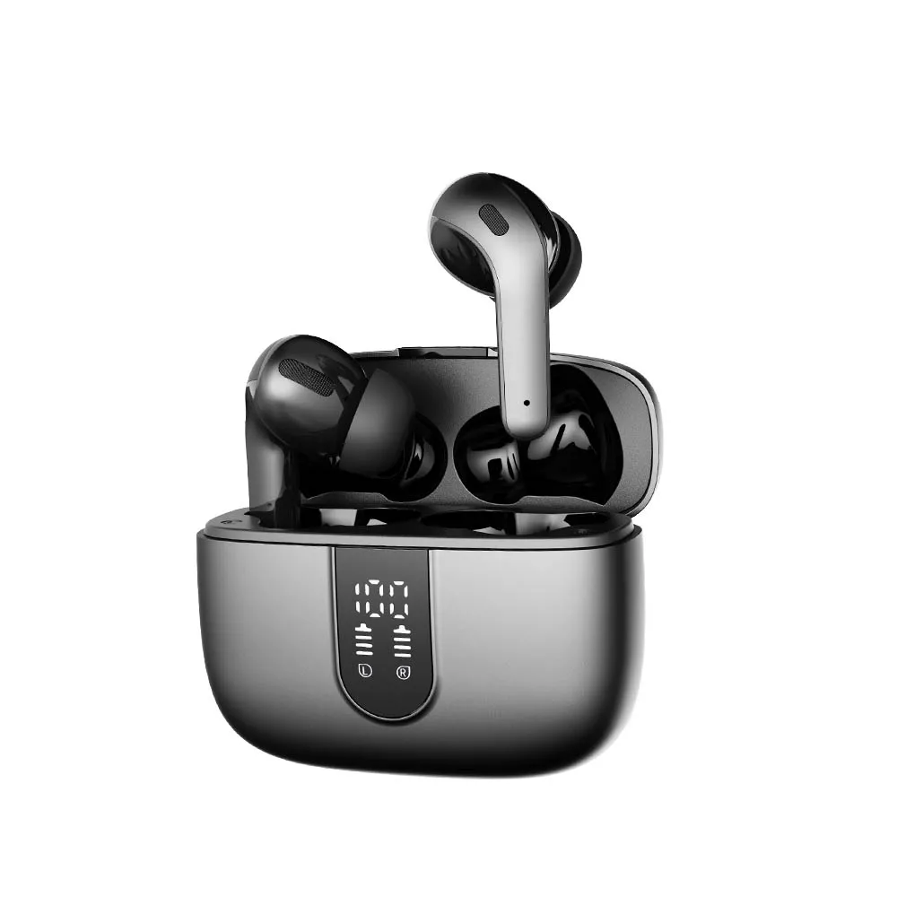 China factory Phone accessories wholesale tws bluetooth stereo earphone Gray white wireless headset  for laptop mobile