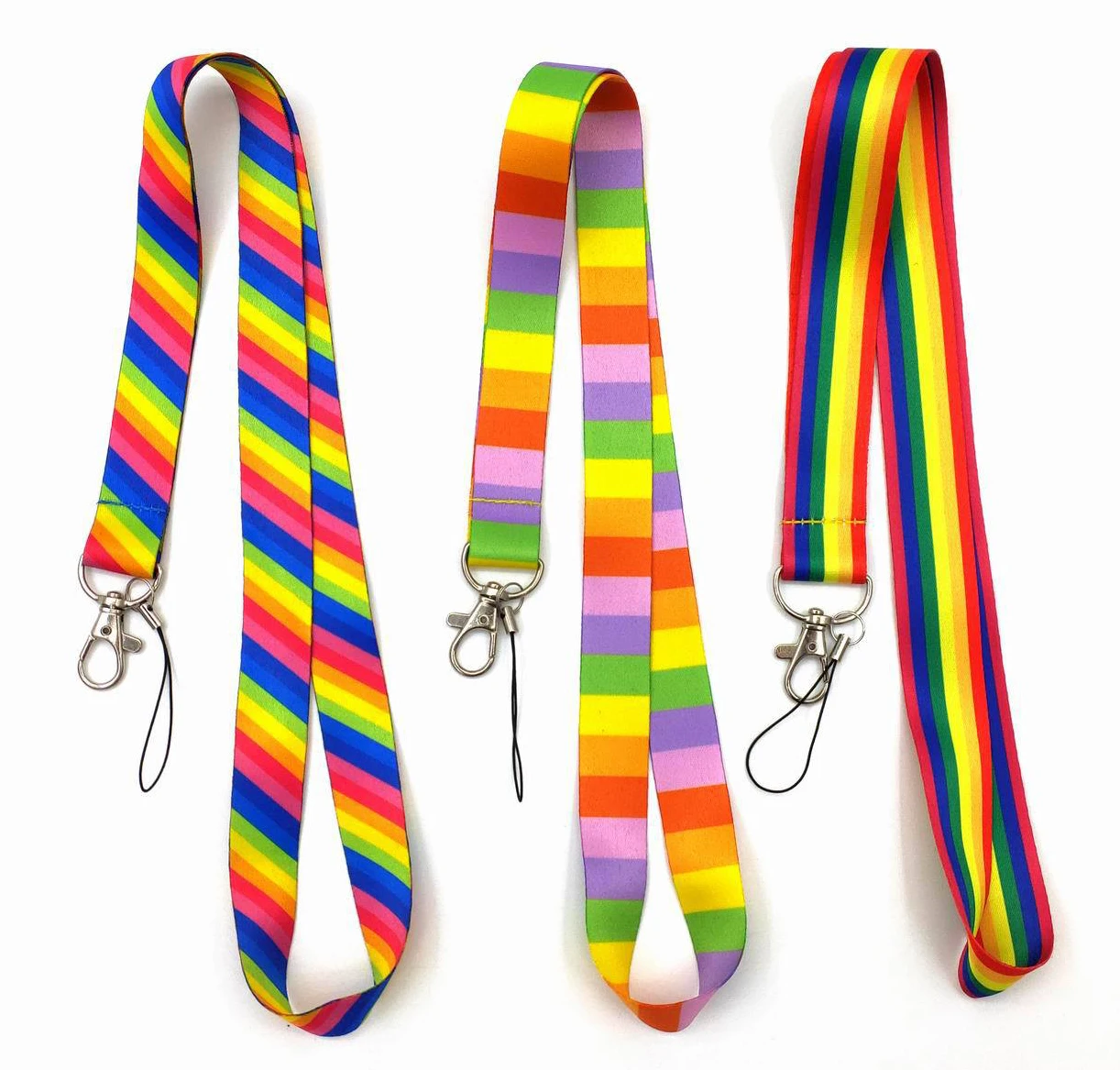 Лидер продаж, держатель для Id-карты, Радужный брелок, шнурок с логотипом на заказ