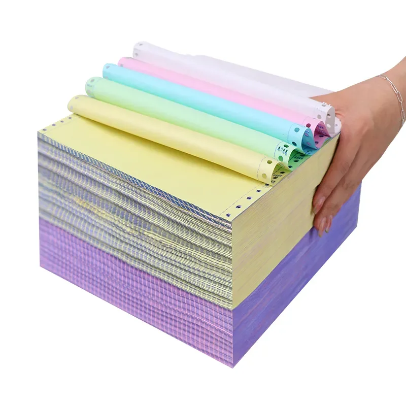 52g White Pink Yellow Blue Green NCR Paper Carbonless CFB Paper/CF Paper/CB Paper