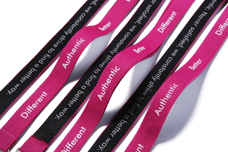 Trendy Polyester Lanyards Logo Custom Manufacturer Factory Direct Sale Neck Strap Lanyard
