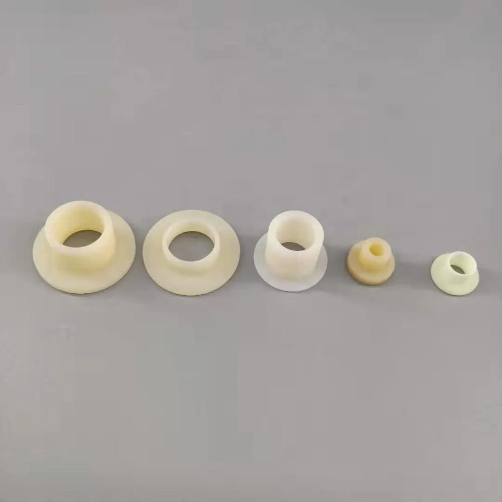 Factory supply OEM white plastic nylon insulating shoulder washer