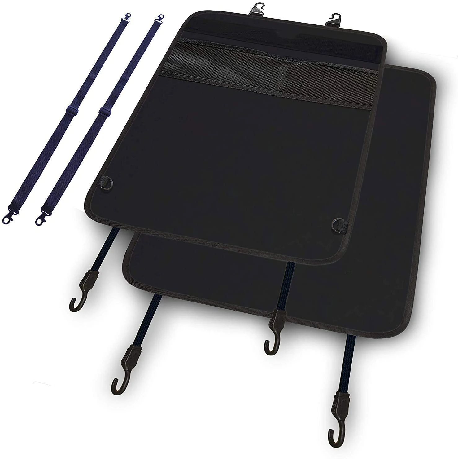 Черный коврик для заднего сиденья автомобиля, легко устанавливается, изготовлен из 100 усиленного волокна, резины коммерческого класса, выбранной для его прочности