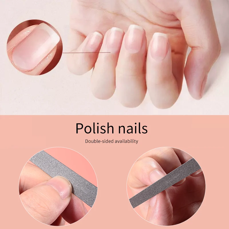 Private Label Cheap Price Durable No-slip Manicure Pedicure Nail Care Tools Stainless Steel Beauty Mini Nail File C0336