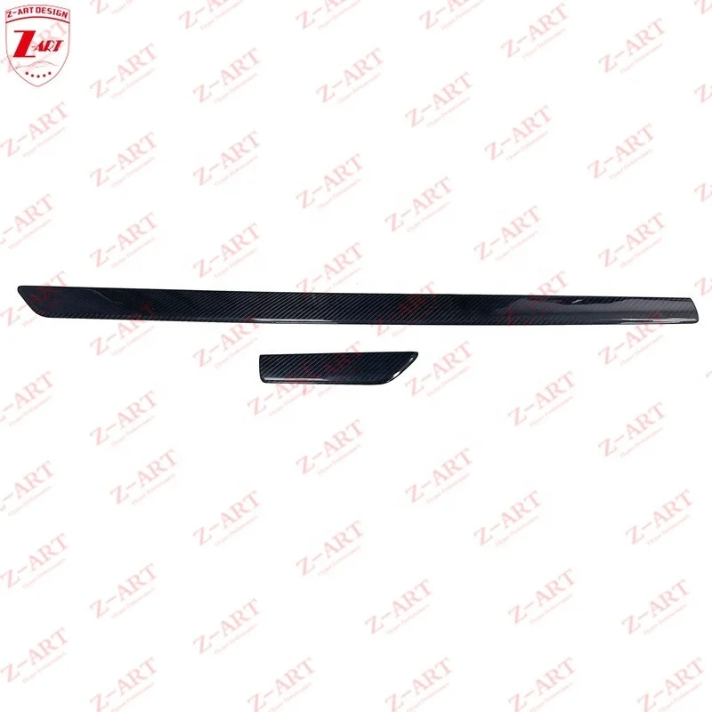 Z-ART Dry Carbon Fiber Interior Parts For Porsche 992 Carbon Fiber Dashboard+Door Handle Cover for All New 911 Interior Kit 2018