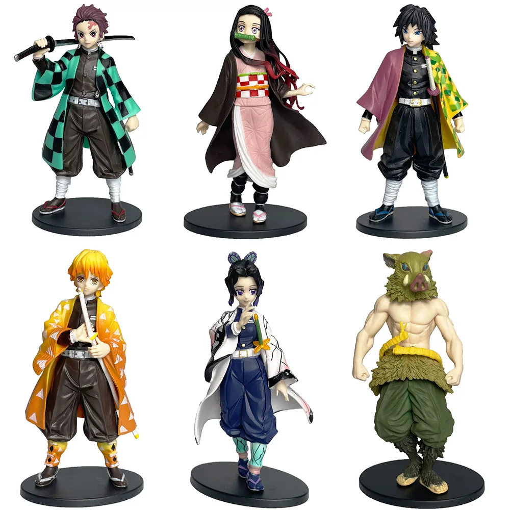 Special offer hot sale cartoon character PVC figure figurines demon slayer
