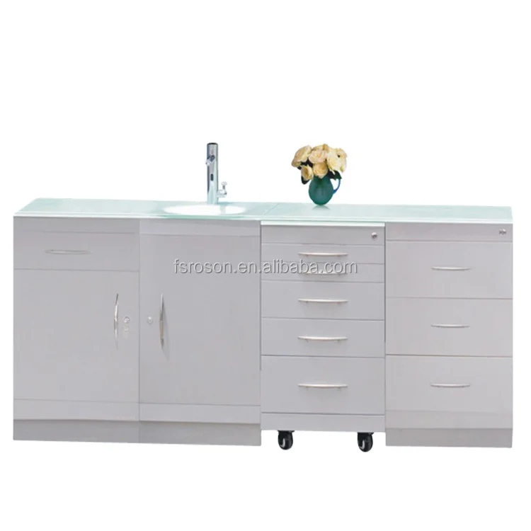 Stainless steel Dental Furniture cabinet for treatment price