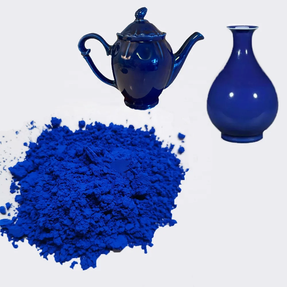 high quality PB28 cobalt blue pigment stain of art pottery and ceramic jewelry