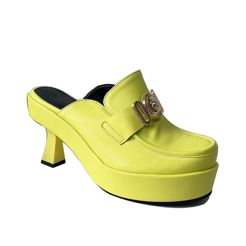 2022 Arrivals Brand Fashion Women Pumps Slippers Platform High Hells Big Size 44 Wholesale Luxury Dropship Elegant Ladies Pumps