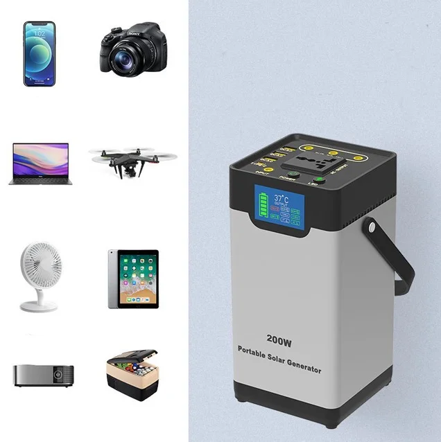 Solar Generator 200w 300w 500w 600w 1000w 2000w Outdoor Power Bank Portable Solar Power Station Portable Power Station