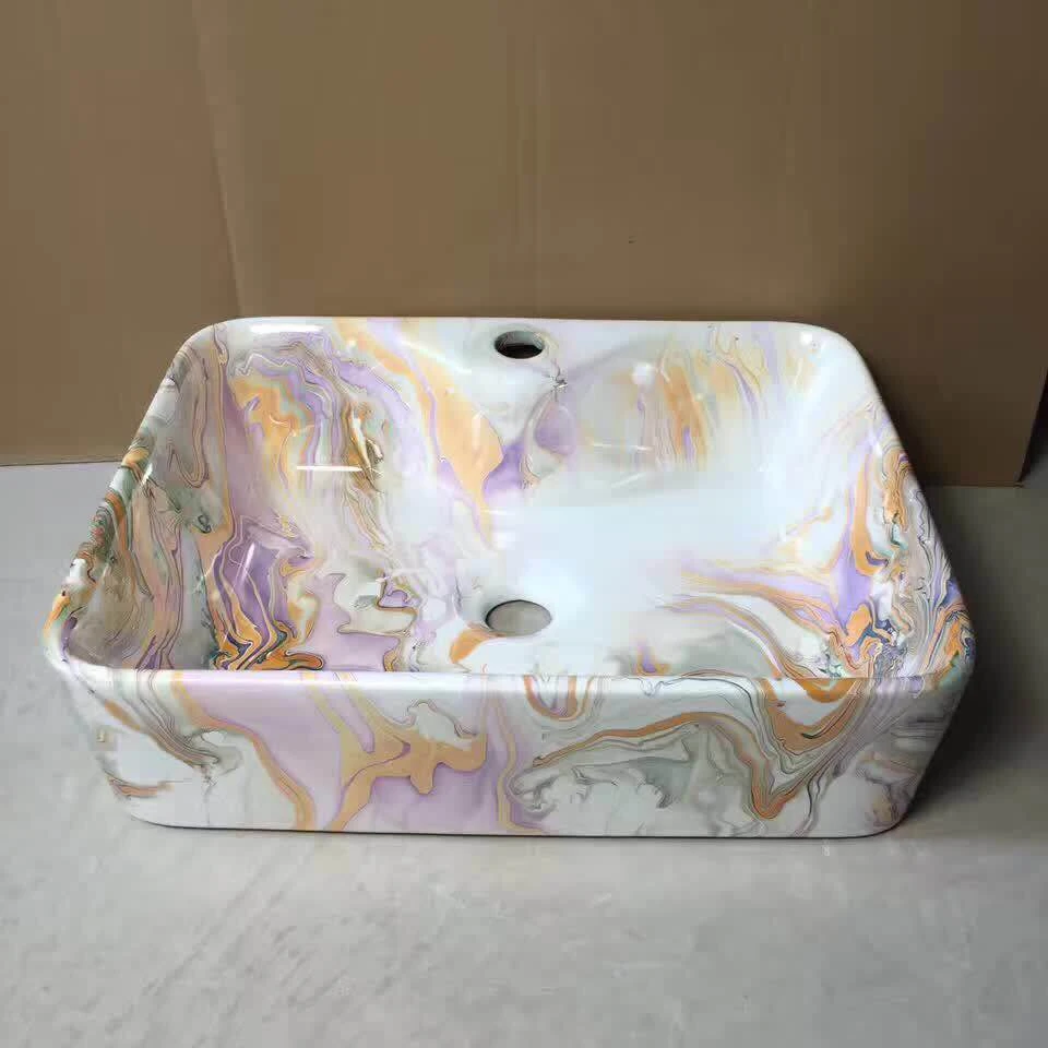 Прямоугольная раковина для гостиничной квартиры