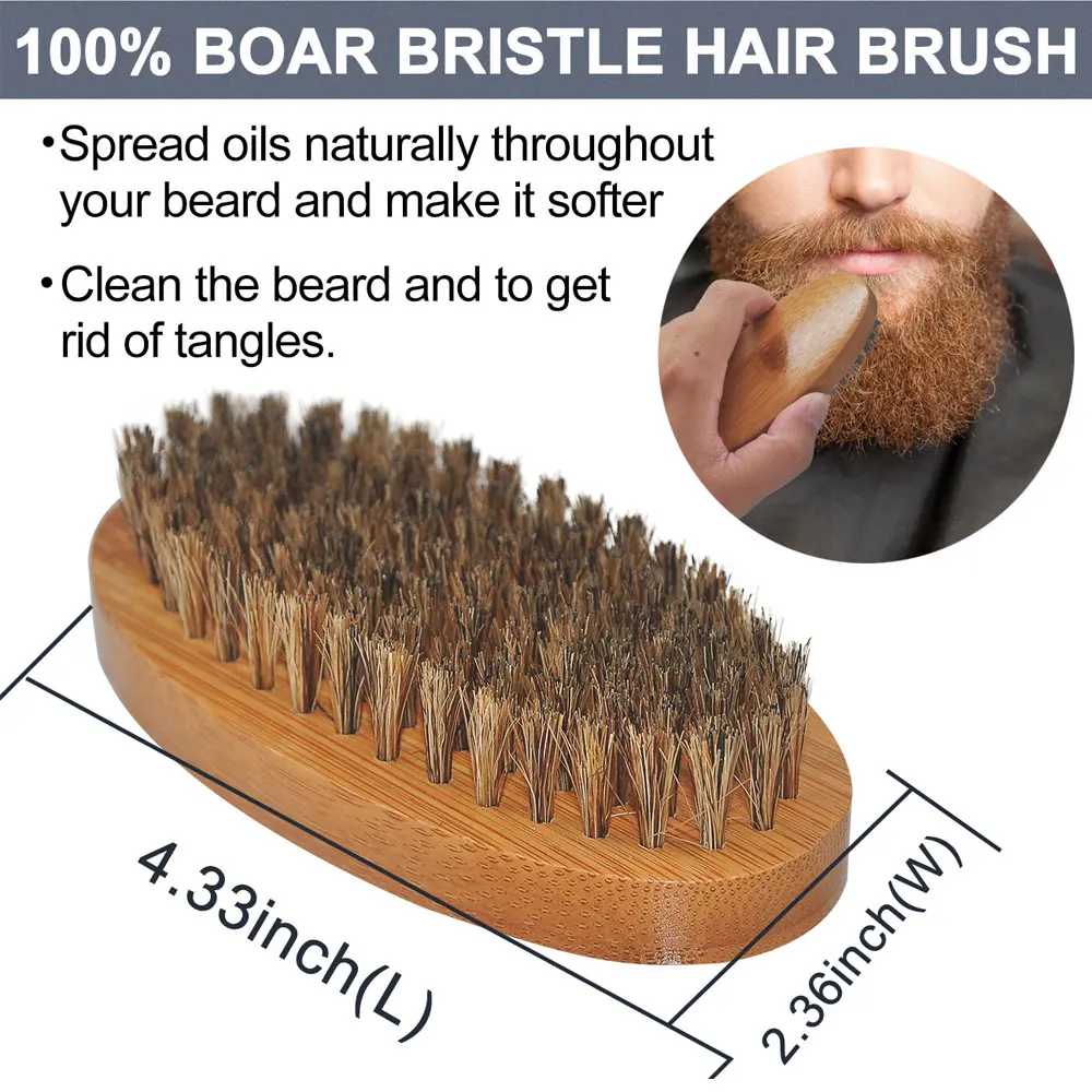 Bulk 9pcs Beard Oil & Balm Styling Grooming Care Set Mens Best Beard Oil Kit For Beard Growth