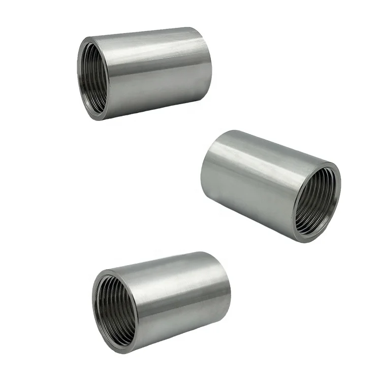 SS female pipe fittings stainless steel no tee conenctor all thread full male female connector coupling fitting  brass coupling