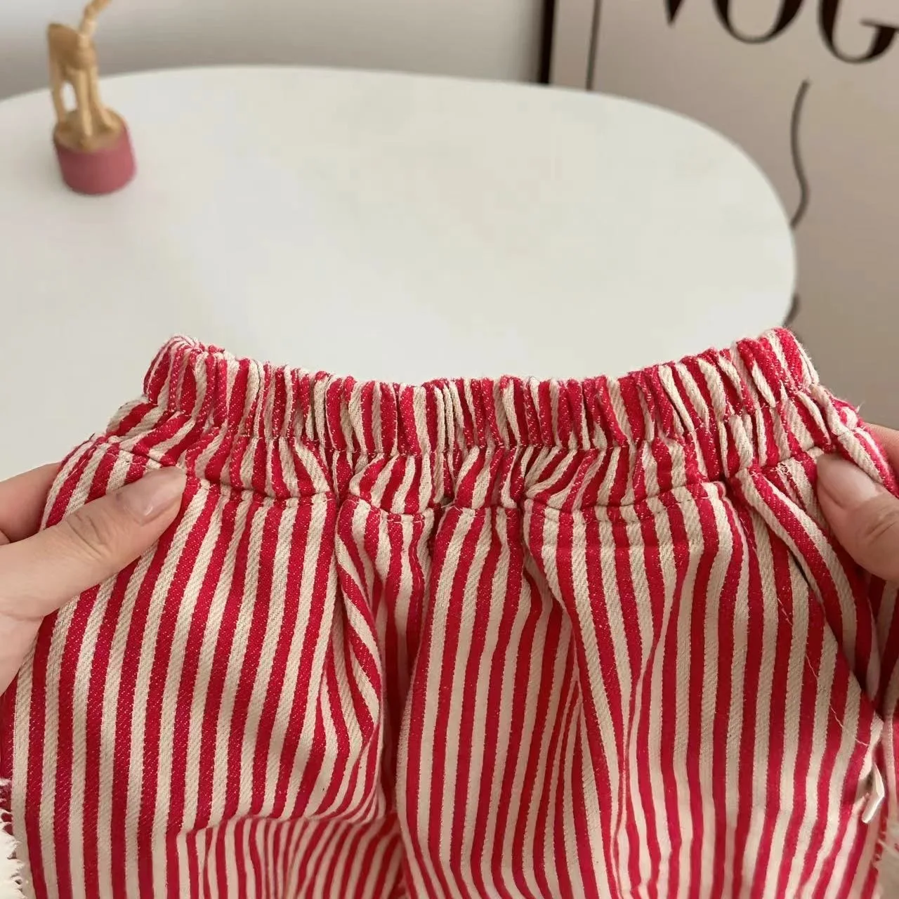 Purorigin 2024 wholesale custom good price novel design low price baby boys girls long pants trousers kids stripe pants for 2-7Y