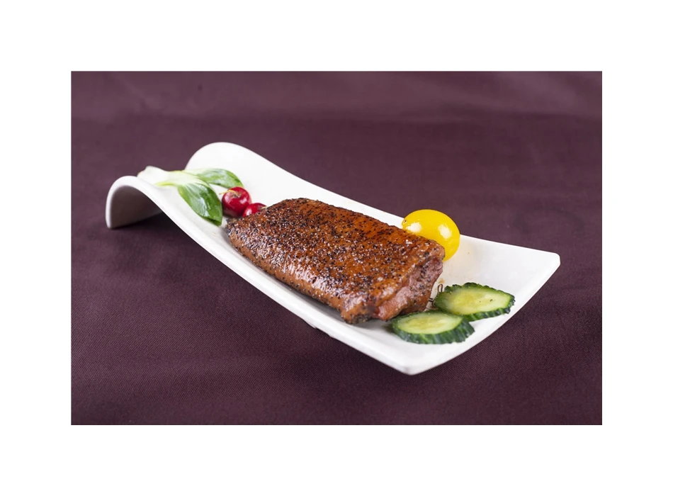Factory Direct Wholesale Black Pepper Smoked Duck Meat Breast