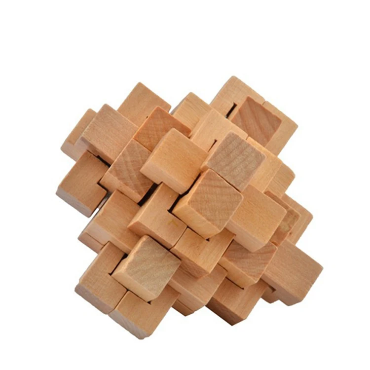 Головоломка ЗАМОК дети деревянные интеллектуальные головоломки мозг дразнить игрушки дети головоломки для образования