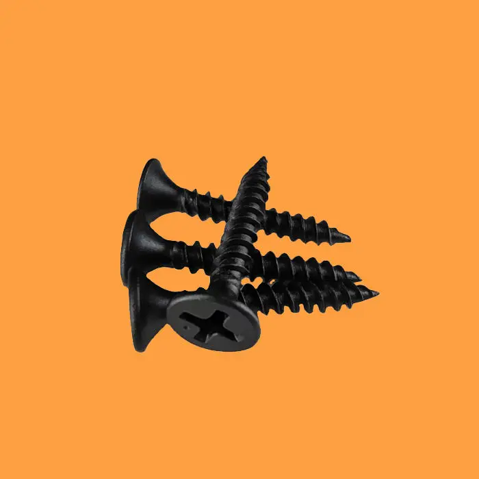 Fine/Coarse Thread Black Phosphate Flat Bugle Head Gypsum Board Drywall Screw for drywall phillips black Self Tapping Screw