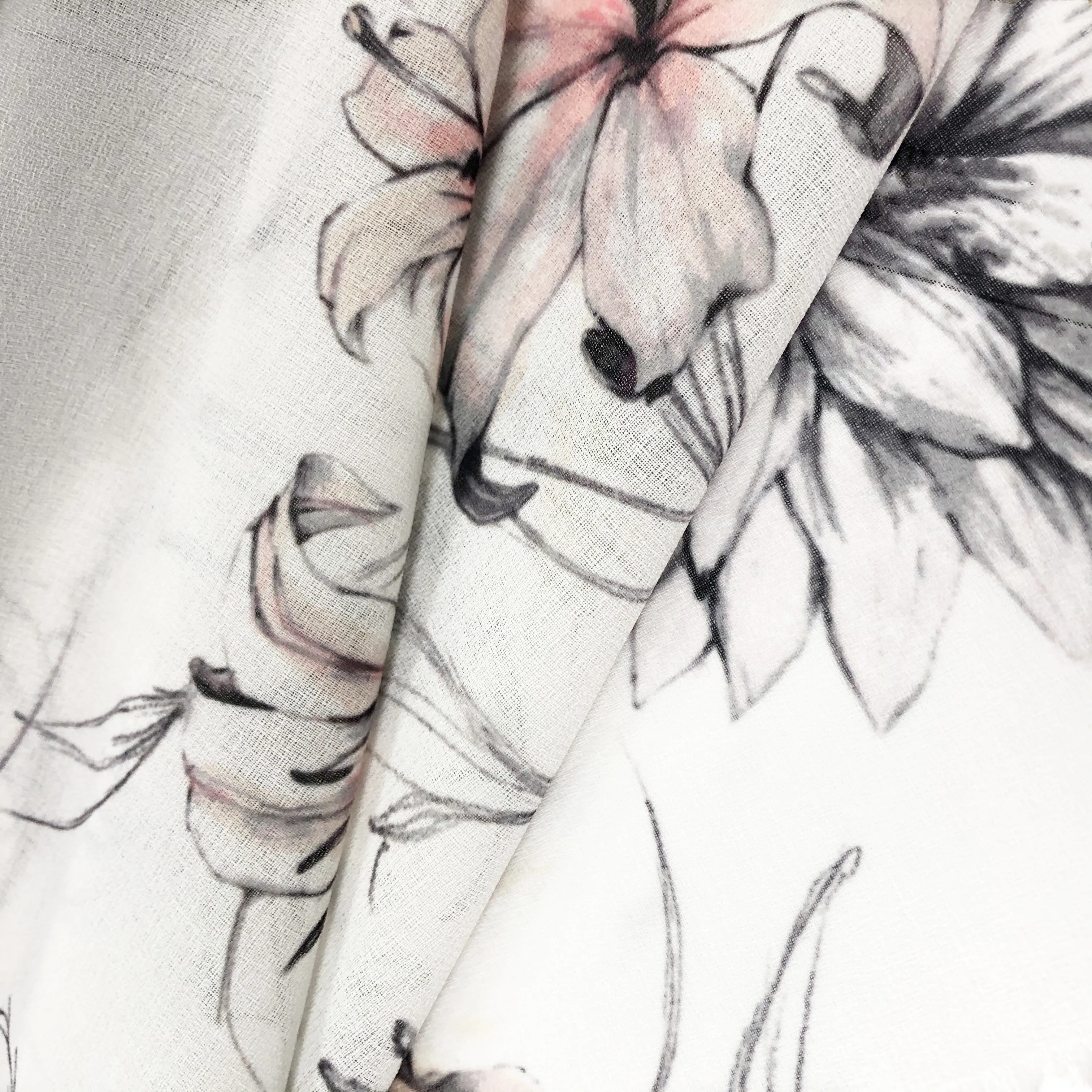 
crepe fabric Customized Design Printed Habijabi Fabric Digital Printing crepe Fabric 