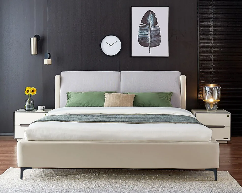 high quality bedroom furniture luxury modern double bed