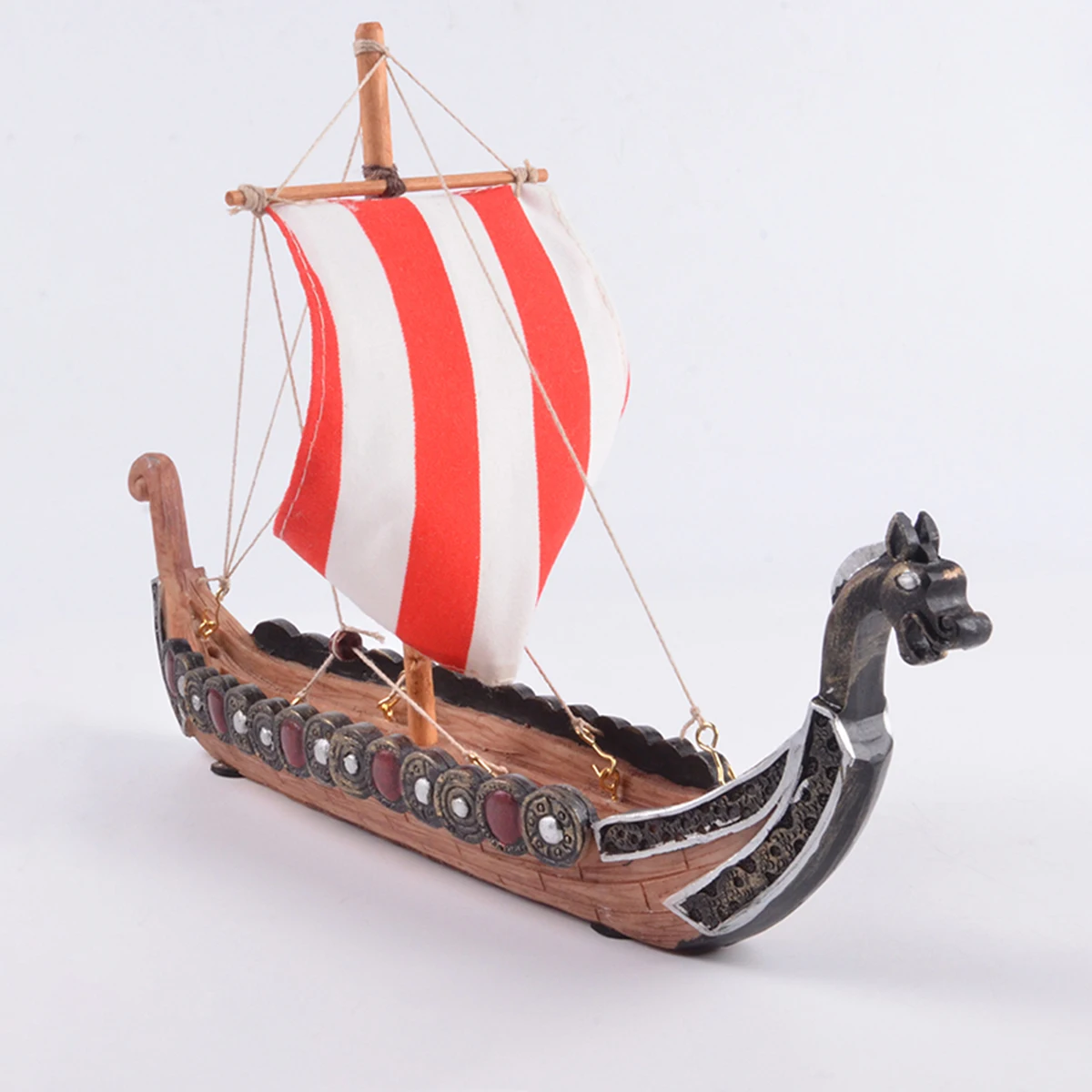 New creative retro viking pirate ship ornaments home decoration dragon boat incense board holiday gifts