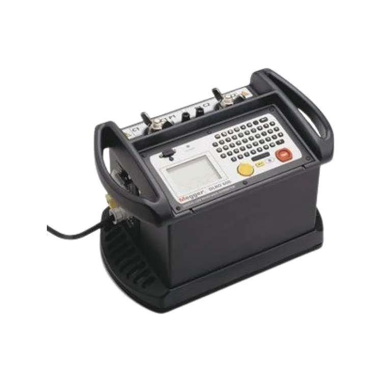 Megger DLRO200 measures resistance test current from 0.1 u Ω to 1 Ω at high current 200 A digital micro ohmmeter