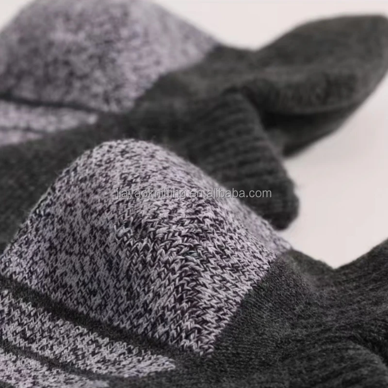 Sport Ankle Socks Athletic Low-cut Thick Knit Half cushion Socks Outdoor Fitness Breathable Wear-resistant Warm Socks