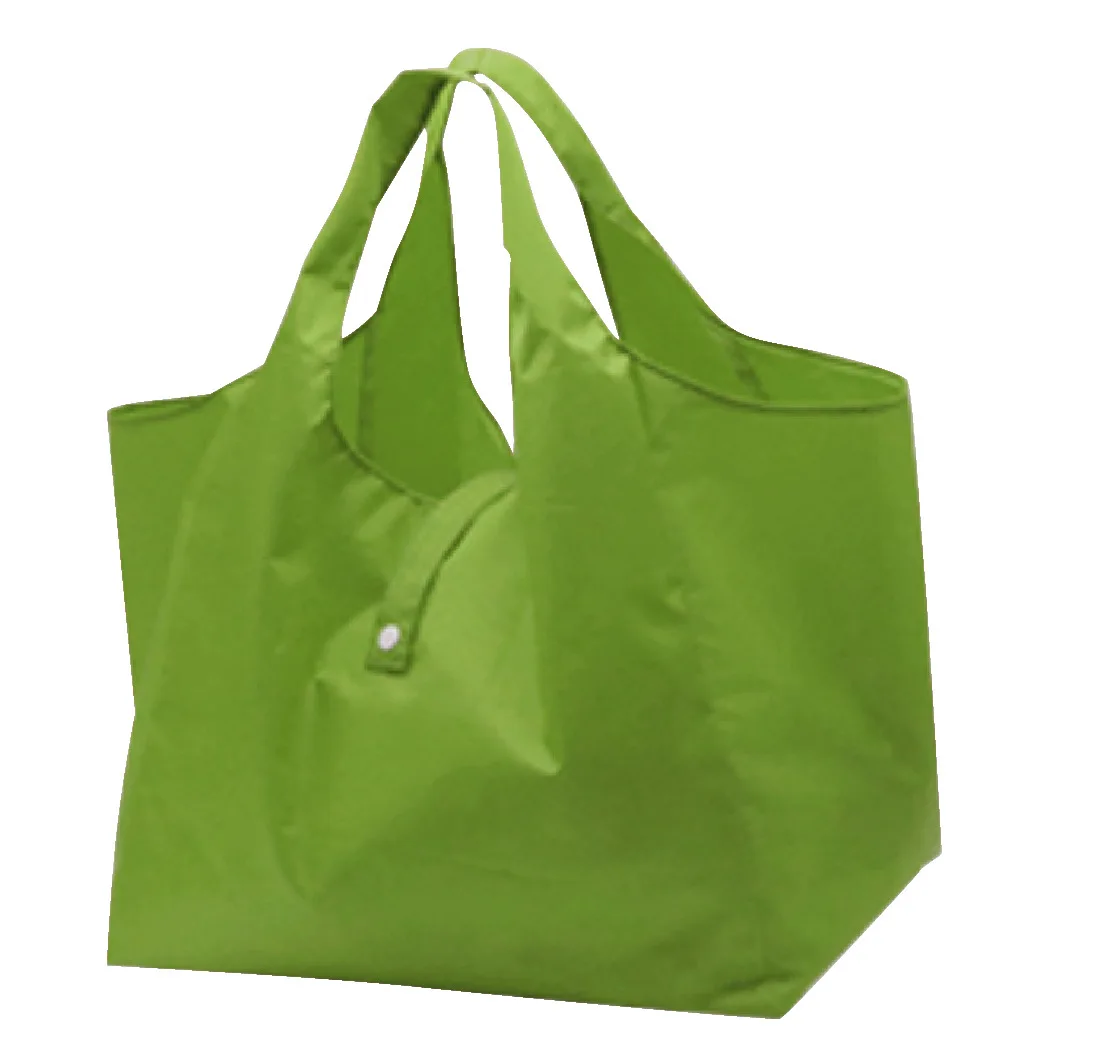 Custom Logo Printed Nylon Handled Supermarket Plain Pp Webbing Reusable Grocery Bags Foldable