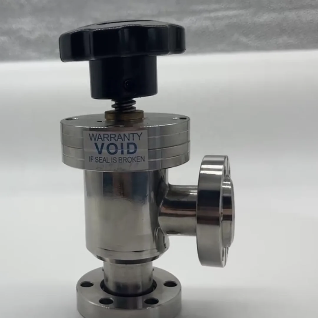 Stainless steel vacuum Isolation popet valve