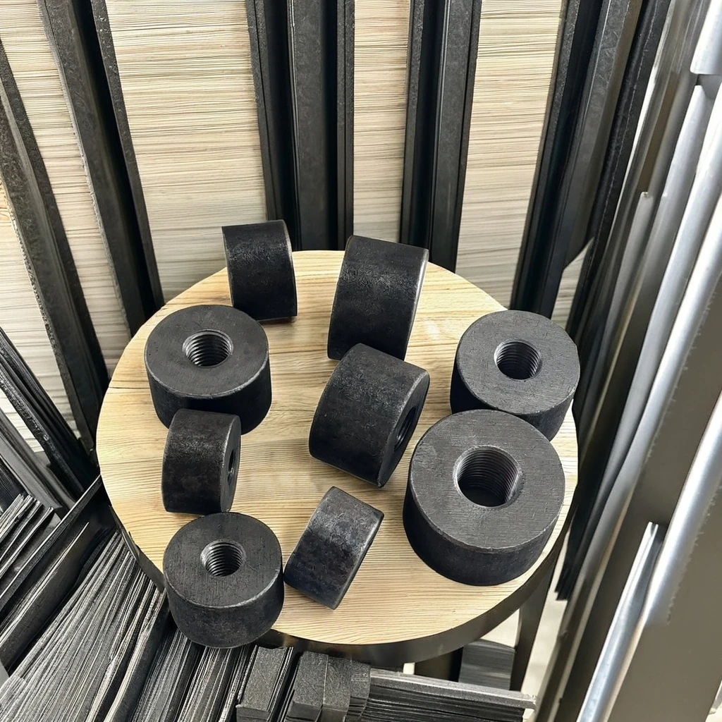 High Quality Iron Steel Anchor Plate Coupler Nut Certified for High-Rise Building and Metal Construction Materials