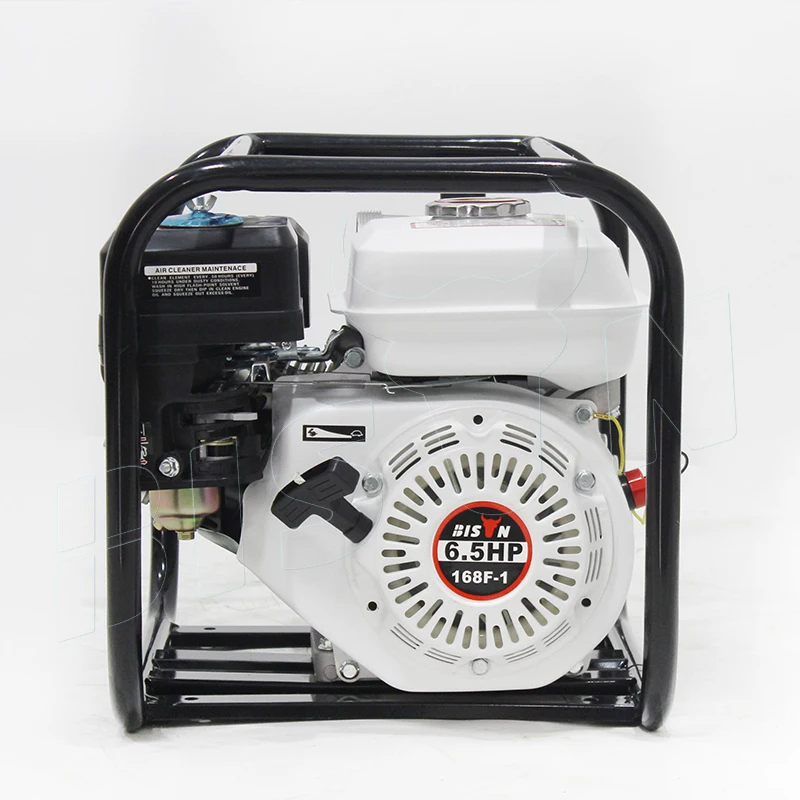 Bison China 2 Inch 1 Cylinder Gas Engine Trash Water Pump