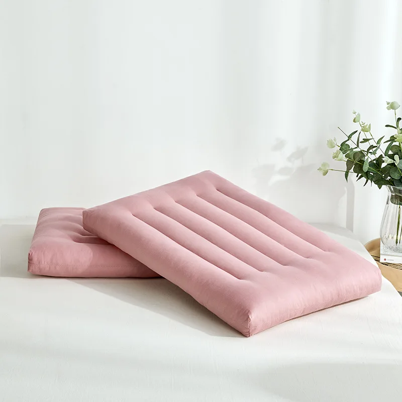 New Soft  Sleeping Pillow High quality Customized   Neck Protection  Sleeping Orthopedic Pillows with pillowcase cotton